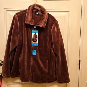 32 Degree Plush Pink Zippered Jacket